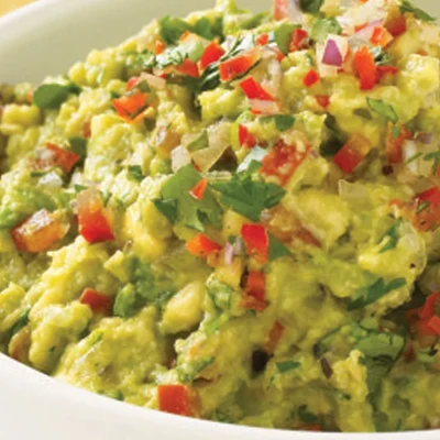 Guacamole con pico de gallo